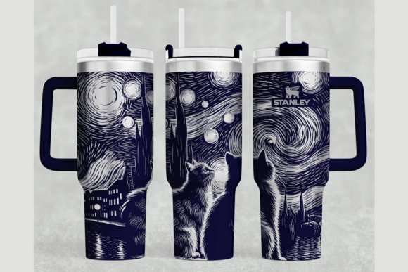 Cat Starry Night Stanley Graphics Review