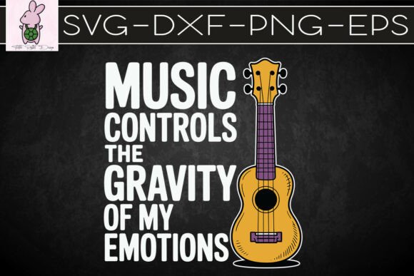 Music Controls Gravity of Emotions SVG for Crafts and Graphics
