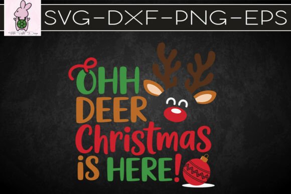 Ohh Deer Christmas Cheer Reindeer SVG: A Designer's Review