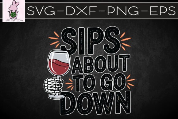 Skeleton Wine Funny Wine SVG: Graphics for Crafts