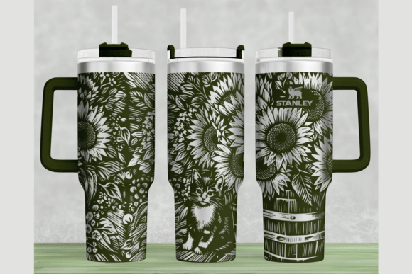 Sunflower Stanley SVG Graphics for Crafts & Digital Products